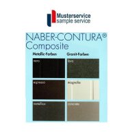 Farbmuster für Naber-Contura Nagranit Spülen