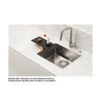 Franke Einbaubecken Mythos MYX 210-55 Edelstahl gebürstet Exzenterbetätigung