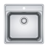 Franke Einbaubecken Bell BCX 610-51 Edelstahl Handbetätigung