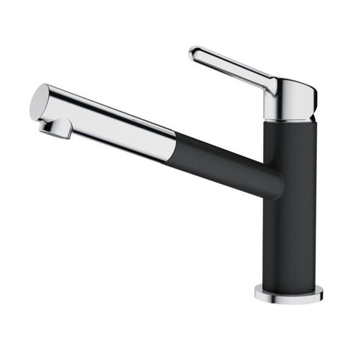 Franke Küchenarmatur Orbit mit ausziehbarem Auslauf Onyx