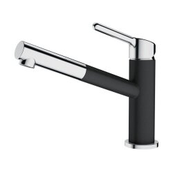 Franke Küchenarmatur Orbit mit ausziehbarem Auslauf Onyx