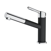 Franke Küchenarmatur Orbit mit ausziehbarem Auslauf Onyx