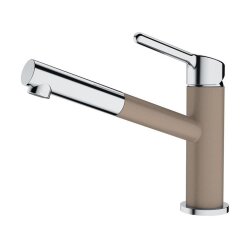 Franke Küchenarmatur Orbit mit ausziehbarem Auslauf Cashmere