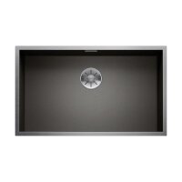BLANCO Unterbaubecken ZEROX 700-U Edelstahl Dark Steel