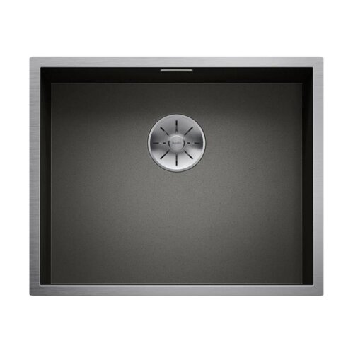 BLANCO Unterbaubecken ZEROX 500-U Edelstahl Dark Steel
