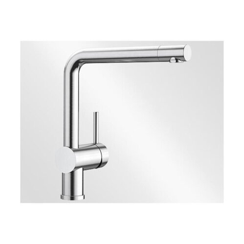 BLANCO Küchenarmatur LINUS Einhebelmischer PVD Steel | Hochdruck