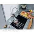 BLANCO Küchenarmatur drink.hot EVOL-S Pro, PVD steel