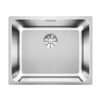 BLANCO Unterbaubecken SOLIS 500-U Edelstahl Bürstfinish