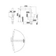 BLANCO Küchenarmatur LINUS-S SILGRANIT-Look Einhebelmischer schwarz | Hochdruck