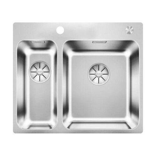BLANCO Einbaubecken SOLIS 340/180-IF/A Edelstahl Bürstfinish Hauptbecken rechts