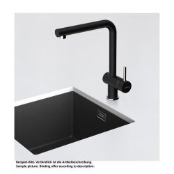 Schock Küchenarmatur Epos Cristalite Asphalt