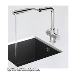 Schock Küchenarmatur / Drei-Wege-Armatur Vitus...