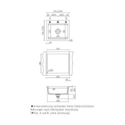 Systemceram Einbauspüle KeraDomo Kara 57