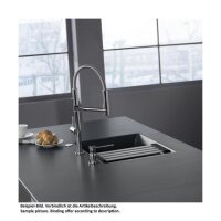 Systemceram Einbauspüle KeraDomo Kara 57 F flächenbündig einbaubar