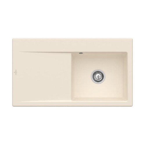 Villeroy & Boch Einbauspüle Subway Style 50 Becken rechts Excenterbedienung Classicline FU Ivory