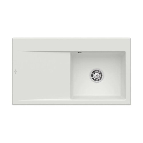 Villeroy & Boch Einbauspüle Subway Style 50 Becken rechts Excenterbedienung Classicline SM Steam