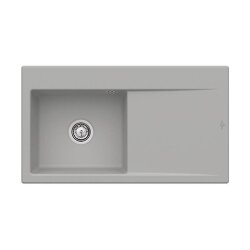 Villeroy & Boch Einbauspüle Subway Style 50 Becken links Excenterbedienung Classicline KD Fossil