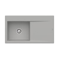 Villeroy & Boch Einbauspüle Subway Style 50 Flat (flächenbündig einbaubar) Becken links Handbedienung Classicline KD Fossil