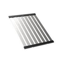 Villeroy & Boch faltbares Abtropfgitter Aluminium Edelstahlfarbig