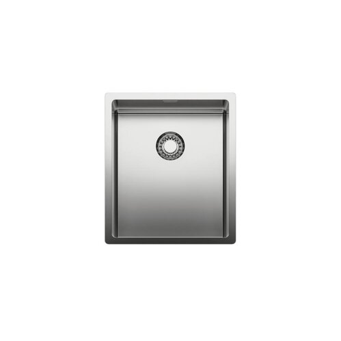 Naber Einbaubecken-Set Corno Piu PFU2 Edelstahl mit Küchenarmatur Mio 3 Chrom Hochdruck
