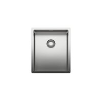 Naber Einbaubecken-Set Corno Piu PFU2 Edelstahl mit Küchenarmatur Mio 3 Chrom Hochdruck