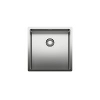 Naber Einbaubecken-Set Corno Piu PFU3 Edelstahl mit Küchenarmatur Mio 3 Chrom Hochdruck