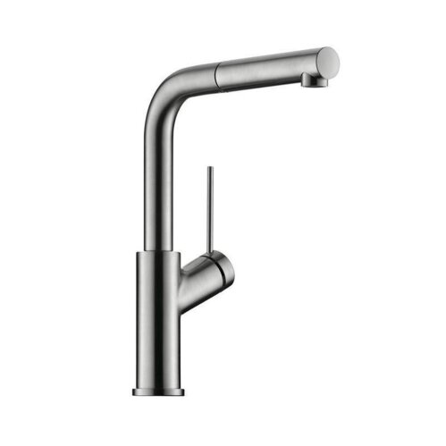 Naber LINEA Küchenarmatur Mio 4 mit ausziehbarem Auslauf chrom Hochdruck