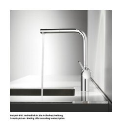 KWC Küchenarmatur Livello 2E mit ausziehbarem Auslauf