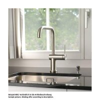 KWC Küchenarmatur Livello 4E Fensterarmatur Edelstahl Hochdruck