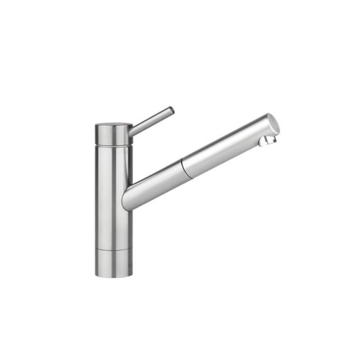 KWC Küchenarmatur Inox 4 mit ausziehbarem Auslauf Edelstahl Hochdruck