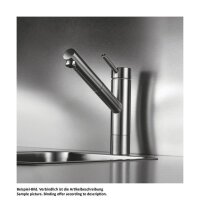 KWC Küchenarmatur Inox 4 mit ausziehbarem Auslauf Edelstahl Hochdruck