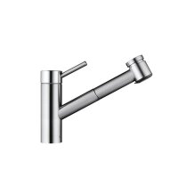 KWC Küchenarmatur Inox 2 mit herausziehbarer Schlauchbrause Edelstahl Hochdruck