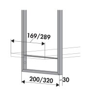Naber YouK Regalsystem, T 320 mm