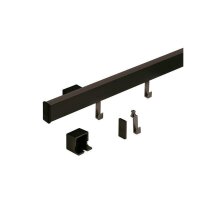 Naber Alto Set, Relingsystem, schwarz matt, L 600 mm