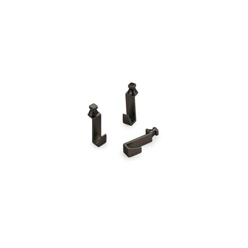 Naber Alto Haken-Set, Relingsystem, schwarz matt