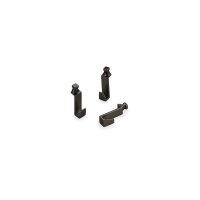 Naber Alto Haken-Set, Relingsystem, schwarz matt
