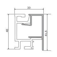 Linero MosaiQ Profilleisten-Set, Relingsystem