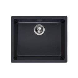 Reginox Einbaubecken Amsterdam 50, Regi-Granit Pure Black