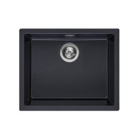 Reginox Einbaubecken Amsterdam 50, Regi-Granit Pure Black