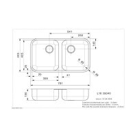 Reginox Clean & Care Einbaubecken L18 35D40 KGKG-CC