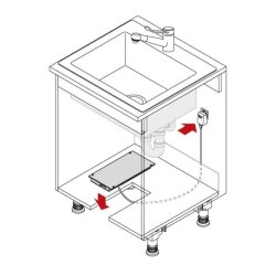 Hailo 3697301 Libero 3.0 elektrische Öffnungsunterstützung für Möbelfront