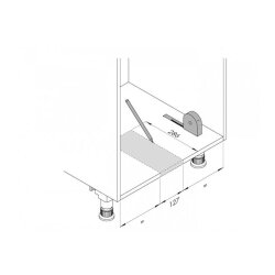 Hailo 3697301 Libero 3.0 elektrische Öffnungsunterstützung für Möbelfront