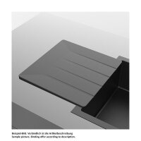 Caressi Design Abtropfmatte Anthrazit CADAPA