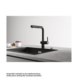 Franke Küchenarmatur Active L mit Auszugsbrause umstellbar Bi-Colour