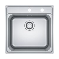 Franke Einbaubecken Bell BCX 210-51 Edelstahl Excenterbetätigung