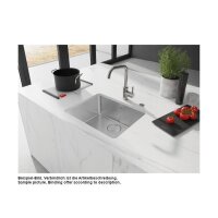 Franke Unterbaubecken Mythos MYX 110-55 Edelstahl gebürstet