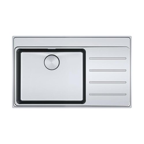 Franke Einbauspüle Mythos MYX 211 A Edelstahl, Becken links