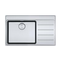 Franke Einbauspüle Mythos MYX 211 A Edelstahl, Becken links