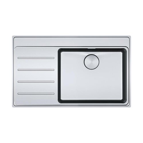 Franke Einbauspüle Mythos MYX 211 A Edelstahl, Becken rechts