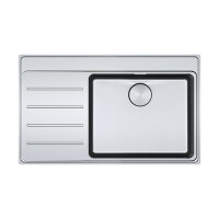 Franke Einbauspüle Mythos MYX 211 A Edelstahl, Becken rechts